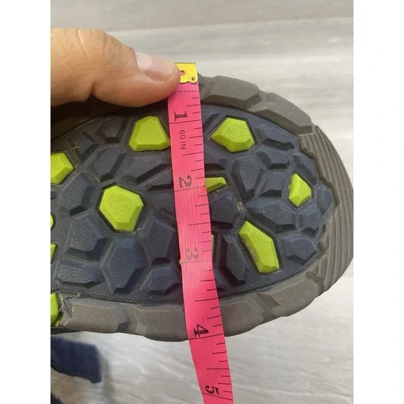 Merrell Boys Sandal Blue 6 Outdoor Hiking Trail Adjustable Strap Waterproof - Picture 12 of 12